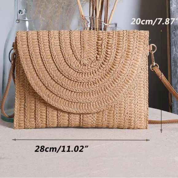 Flap Straw Bag (Spring Sale Pick!) - Picture 2 of 11